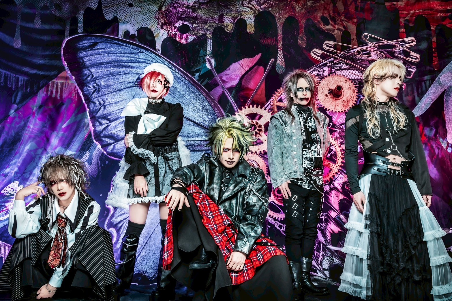 【スチール】蛾と蝶　オフィシャルアーティスト写真公開